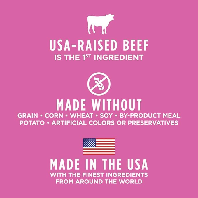 Instinct Raw Boost Small Breed, Natural Dry Dog Food with Freeze Dried Pieces, High Protein, Grain Free Recipe - Real Beef, 4 lb. Bag