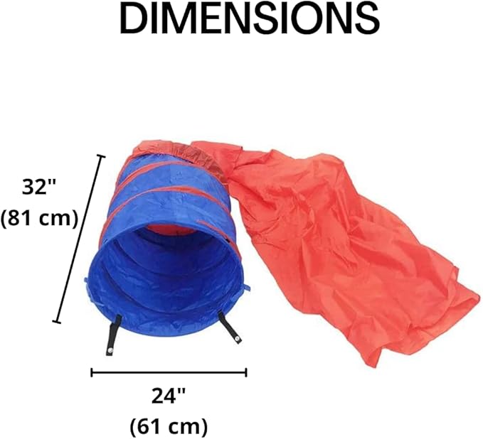 Midlee Dog Agility Chute Tunnel Training Equipment