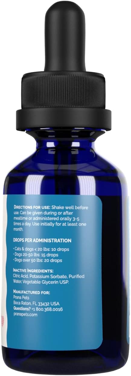 PranaPets Respiratory Support Supplement for Dogs & Cats | Naturally Promotes Optimal Respiratory Function in Pets | Safely aids with Symptoms of Seasonal Allergies