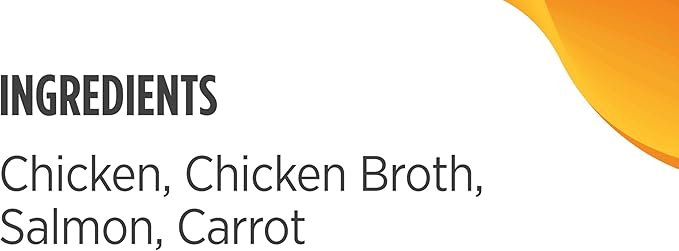 Nulo Freestyle Chicken, Salmon & Carrot in Broth Real Meat Dog Food Topper, 2.8 Ounce (Pack of 6)
