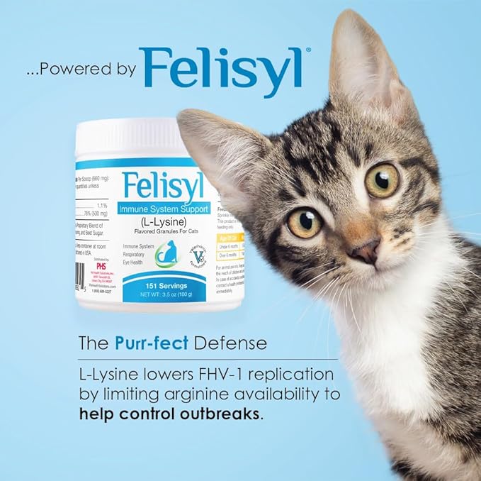 Felisyl Immune System Support(L-Lysine) Granules for Cats 3.5oz(100g)