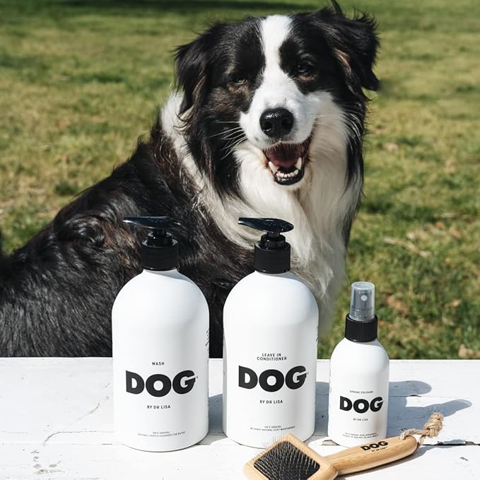 DOG by Dr Lisa - Sweet Cologne - With Mandarin, Neroli & Vanilla - Natural Dog Perfume - Pet Deodorant Spray - Plant-Based Essential Oils - Vegan - 4.2oz