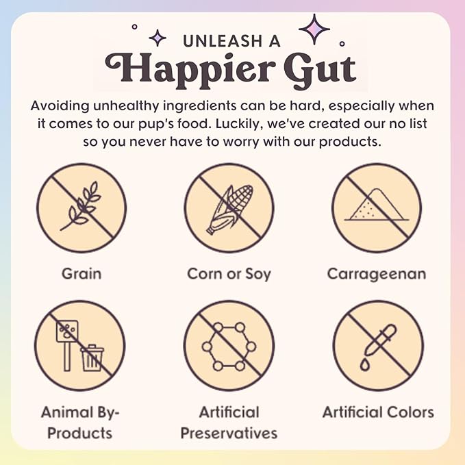 Bundle x Joy Brave Probiotic Dog Food Dry, Lamb, 18lb Bag, Natural Grain Free Adult Kibble for Digestive Health Made with Real New Zealand Lamb, 20 Plant Based Superfoods, Corn, Poultry & Soy Free