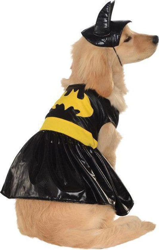 DC Comics Superheroes: Batgirl Pet Costume for Dogs or Cats by Rubies, Small