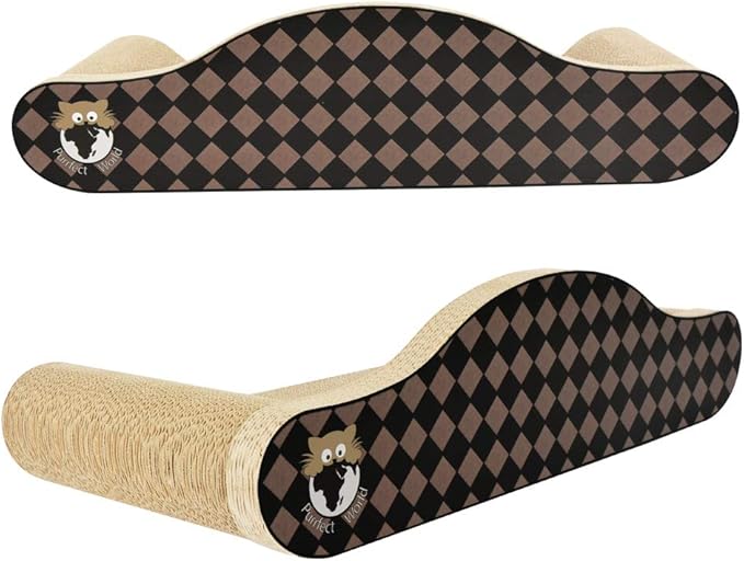 Cat Scratcher - Lounge - Checker Board - 2 Pack