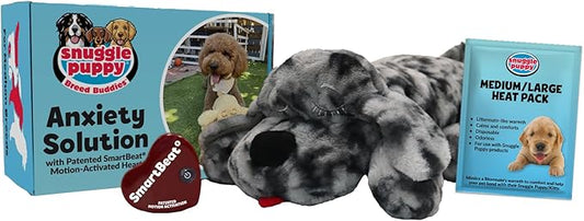 Original Snuggle Puppy Toys - Heartbeat Puppy for Dogs - Pet Anxiety Relief and Calming Aid - Comfort Dog Toys for Behavioral Training