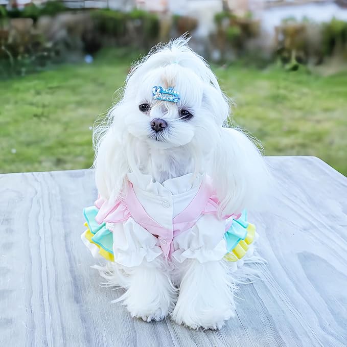 MengYu Puppy Dress Cat Lolita Dress (Pink, L)