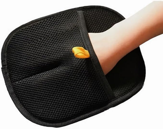 Pet Hair Removal Glove Reusable Anti Static Pet Fur Remover Glove for Furniture Clothes Bedding and More for Dogs and Cats Multi Surface Hair Cleaner Tool (1 pcs)