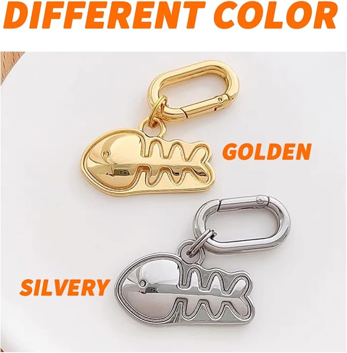Dogs ID Tags Personalized Double Sided Deep Engraved Cat & Dog Collar Charm Fishbone Balloon Shape Brass