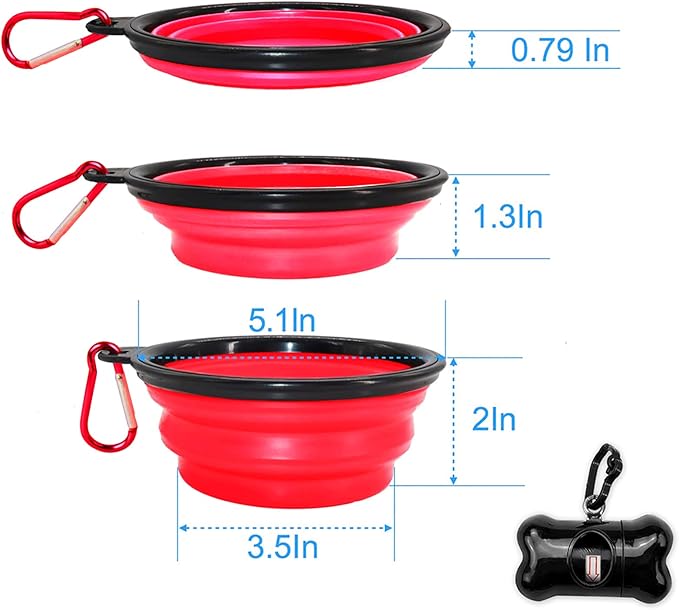 BARKBAY Dog Leashes for Large Dogs Heavy Duty Dog Leash 4/5/6 FT with Comfortable Padded Handle and Highly Reflective Threads for Medium Large Dogs Walking Training Running (5FT-1/2'',Red