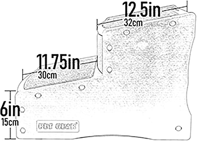 Pet Gear Easy Step II Extra Wide Pet Stairs, 2 Step for Dogs/Cats up to 200 pounds, Removable/Washable Carpet, Easy Assembly (No Tools Required), Camel