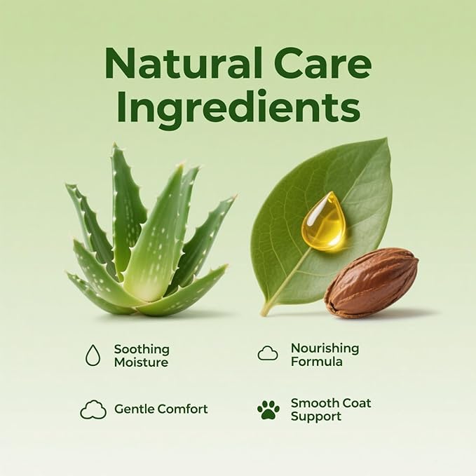 WLP Pet Glove Wipes for Dogs & Cats, Cleaning Deodorizing Hypoallergenic Hydrating Grooming Wipes, Individually Wrapped, Enriched with Aloe & Jojoba Oil for Daily Care, Traveling (12 PCS)