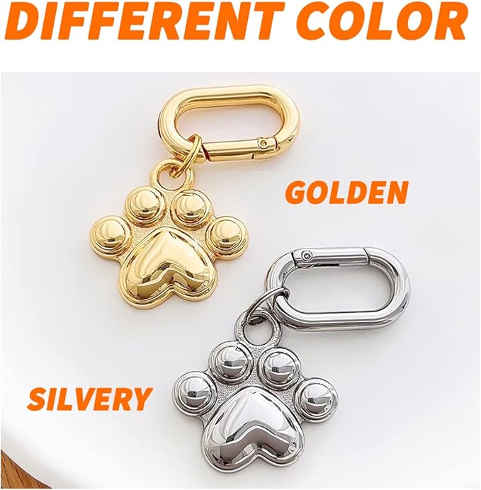 Dogs ID Tags Personalized Double Sided Deep Engraved Cat & Dog Collar Charm Paw Balloon Shape Brass
