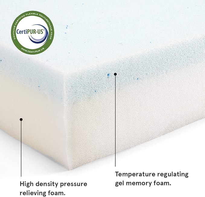 Barkbox Orthopedic Dog Bed with Memory Foam, Premium Comfort for Dogs and Puppies, Large Sized Dog Bed for Joint Relief and Restful Sleep, Durable and Easy to Clean - Grey, Large