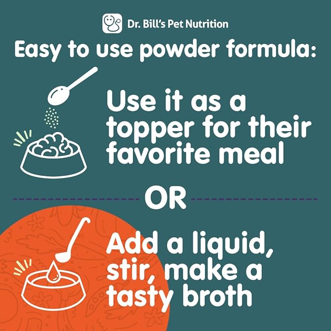 Dr. Bill’s Canine Ultimate Fitness & Health Vitamins for Dogs | Multivitamin for Dogs w/Coenzyme Q-10, Vitamin E, Vitamin D-3, Biotin, Folic Acid, Hyaluronic Acid Dog Vitamins and Supplements 340g