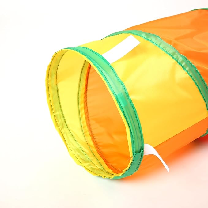 Pet Cat Tunnel, Tent Kit Tunnels for Indoor Cats, Collapsible Pet Tunnel for Kitten, Puppy, Rabbit, 25cm-Wide Tunnels, Durable & Breathable, with Peek Hole Toy Ball