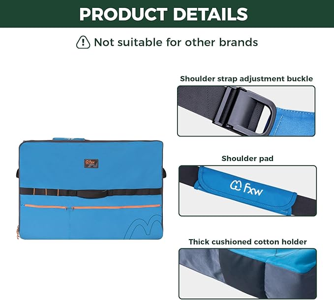 FXW Specialized Dog Playpen Storage Bag (Not Suitable for Other Brands), Designed for RV Trips, Fits 40" H 8 Panels and 9 Stakes│Patented