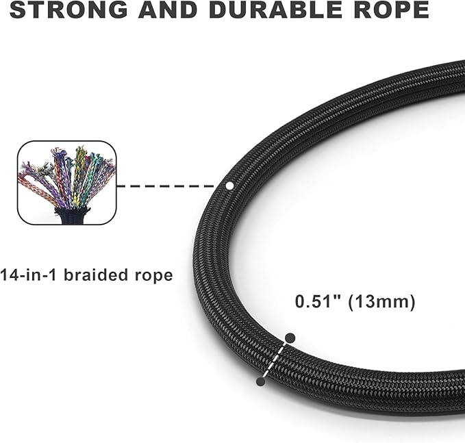 Rope Dog Leash, 4 ft Heavy Duty Dog Leash with Aviation Aluminum Auto Locking Carabiner, Strong Nylon Pet Lead for Small, Medium, Large Dogs (Rose Red, 4FT)