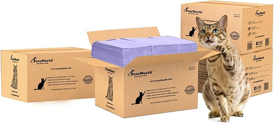 PETSWORLD Cat Pad Refills for Tidy Cats Breeze Litter System (800 Pads)