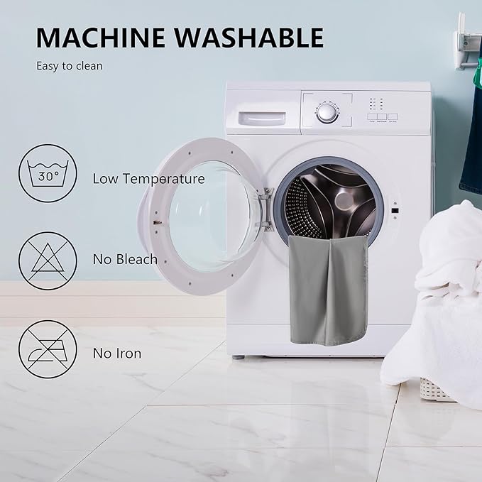 Waterproof Blanket for Bed Protection, Washable Dog Blankets for Couch, Soft Reversible Pet Throw Furniture Protector Cover for Sofa-82"x108",Light Grey+Dark Grey