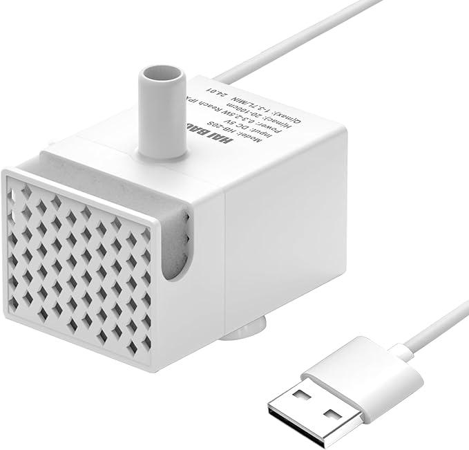 Stainless Steel Dog Fountain, 7L/10L Large Capacity Automatic Water Dispenser with 5 Filters, LED Indicator, Silent Pump for Medium to Large Cats Dogs and Multi-Pet Home (Pump)