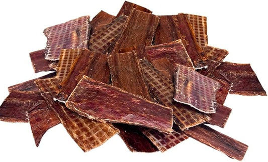 Woofley's - Esophagus Jerky (15 Count)- Gullet Sticks for Dogs - Safe Jerky Dog Chews -Easily Digestible Dog Bully Sticks