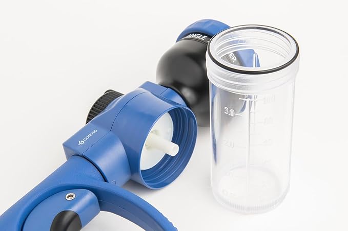 10-Pack Corvid Adjustable Nozzle with Soap Dispenser, 8-Pattern Spray Hose Nozzle for Cleaning Cars, House, and Pets - Lightweight Plastic Design