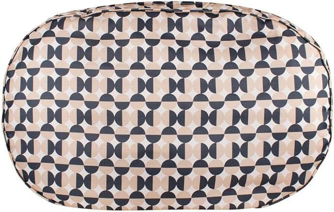 Carolina Pet Oval Lounger Dog Bed - Natural Geo, L