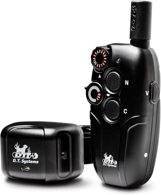 DT SYSTEMS Master Retriever 1100 Remote Trainer Waterproof 6-22" Adjustable Rechargeable Electronic Dog Training Collar, 1100-Yard Range, 16 Stimulation Levels, Vibration Assist, Battery Included