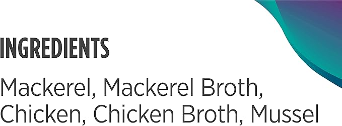Nulo Freestyle Mackerel, Chicken, & Mussel in Broth Real Meat Dog Food Topper, 2.8 Ounce (Pack of 24)