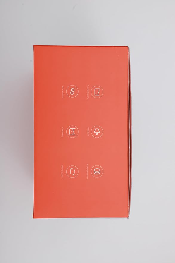 7L/1.8Gal Dog Water Fountain for Large Dog, FEELNEEDY Dog Water Bowl Dispenser Pet Water Fountain, Water Dispenser for Dogs with Ultra Quiet Pump for Multiple Pets with 3 Filters (FN-W05, Clear Blue)