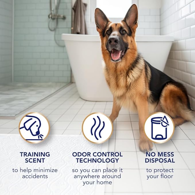 Scott Pet Guard Advanced Dog Pads - XXL - 36" x 36" - 40 Pack of Pet Pads