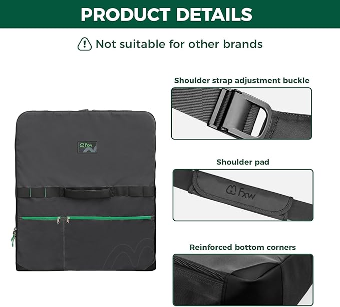 FXW Specialized Dog Playpen Storage Bag (Not Suitable for Other Brands), Designed for RV Trips, Fits 32" H 8 Panels and 9 Stakes│Patented