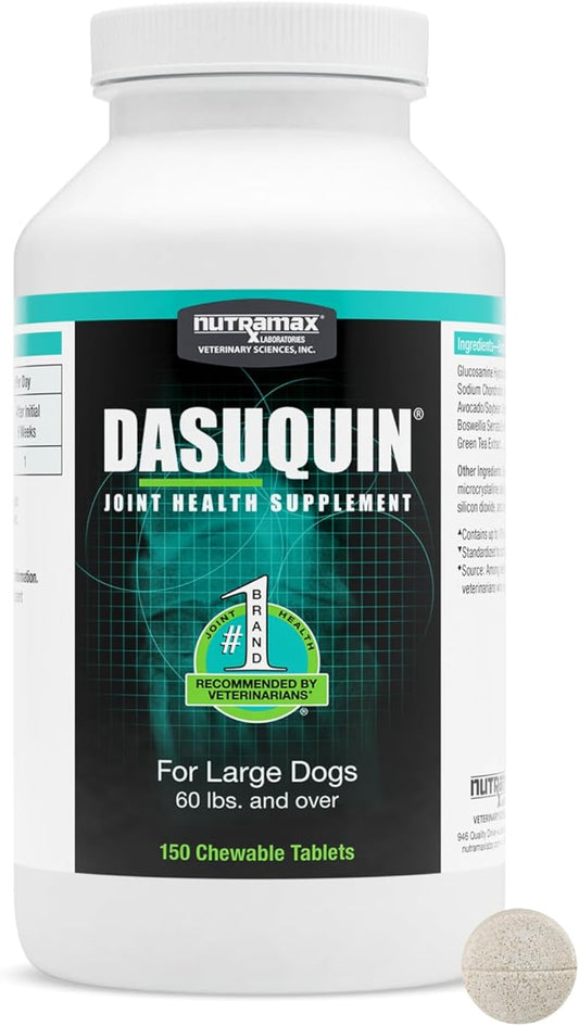 Dasaquin Dog Joint Supplement Chew Tablet (150 Count) Dog Size: Large (60+ lbs)