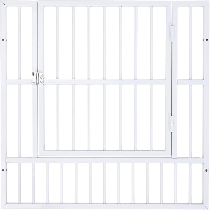 Dog Playpen - 32" Height Dog Pen, Heavy Duty Puppy Pen with Door, Safe & Sturdy, Easy Assemble for Indoor/Outdoor Pet Playpen