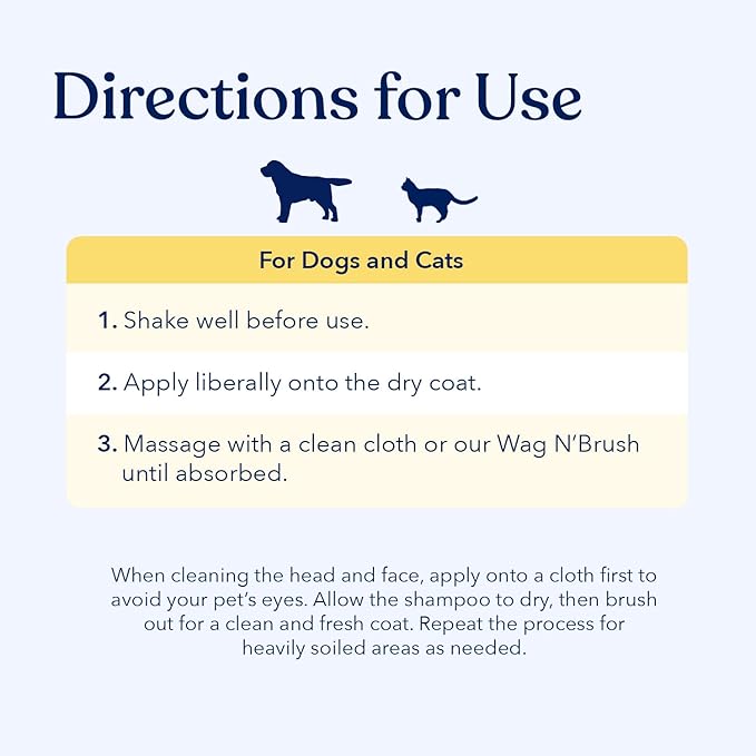 Honest Paws Dog Dry Shampoo - Waterless No Rinse Spray Formula Reducing Itch Cleanse Hydrate Nourish Dry Skin and Smelly Coat Help Decrease Odor Shedding and Allergies - Mandarin & Berry - 8 oz