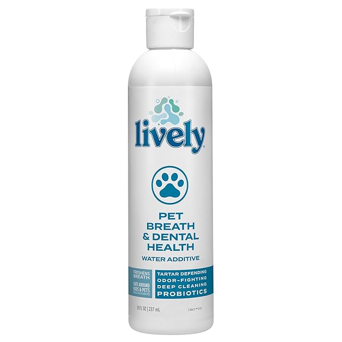 Lively Pet Breath & Dental Health Water Additive