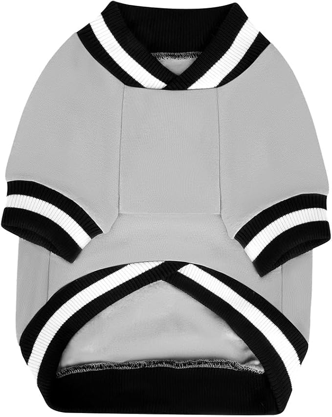 GreenJoy Cute Dog Sweater - Stretchy Dog Pullover Sweatshirt,Soft and Warm Winter Clothes for Boy & Girl Dogs,Suitable for Puppies & Adult Dogs (Light Grey (I Love My Mom), Medium)