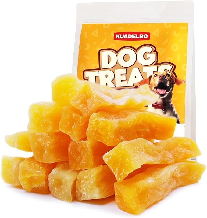 Sweet Potato Dog Treats, Healthy Natural Training Treats for Dog Snacks Low Fat Soft Chews for Small Medium Large Breed 10.54oz