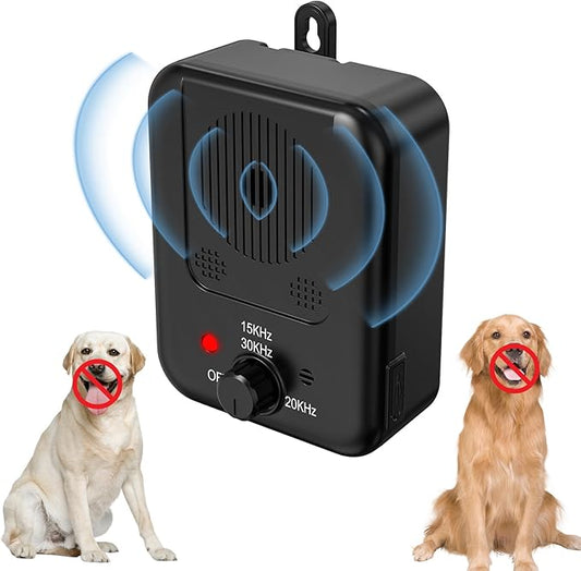 YEOWWW! Anti Barking Device, Rechargeable Dog Barking Control Devices, Sonic Bark Deterrent Devices,Ultrasonic Anti Bark Device for Dogs with 3 Modes, Dog Barking Silencer Indoor Outdoor 2