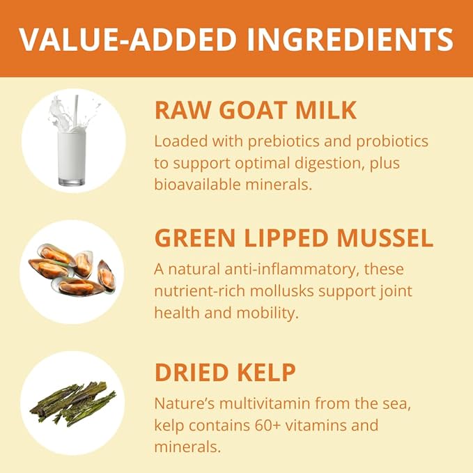 Steve's Real Food Freeze-Dried Raw Nuggets - Pork Recipe - Raw Pet Food for Dogs and Cats - 20 oz