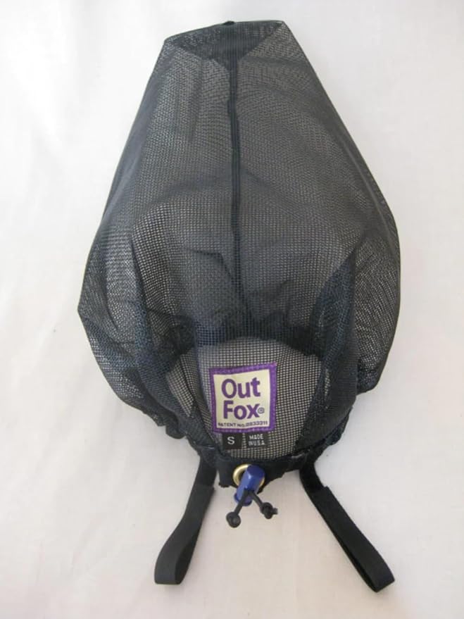 Out Fox Field Guard Size XS - Vet-Recommended Dog Safety Mask for Foxtails, Grass Seeds, Bugs and Debris | Breathable, Lightweight, Patented Design | Multiple Sizes