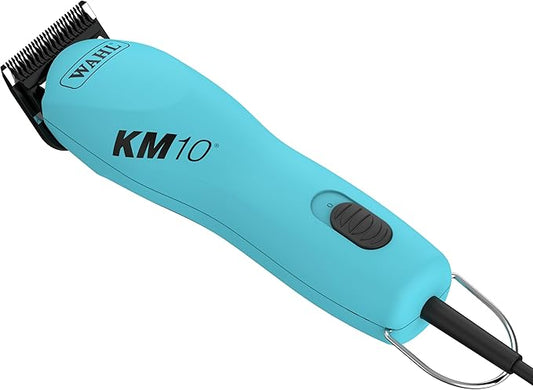 Wahl Professional Animal KM10 2-Speed Brushless Motor Pet, Dog, and Horse Clipper Kit - Turquoise