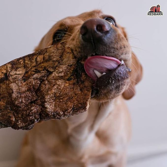 Redbarn Pet Products Choppers Beef Lung Dog Chews, Natural, Made in USA, High-Protein Low-Fat, Grain-Free, Single Ingredient for All Dog Sizes - 9 oz Bag, Pack of 8