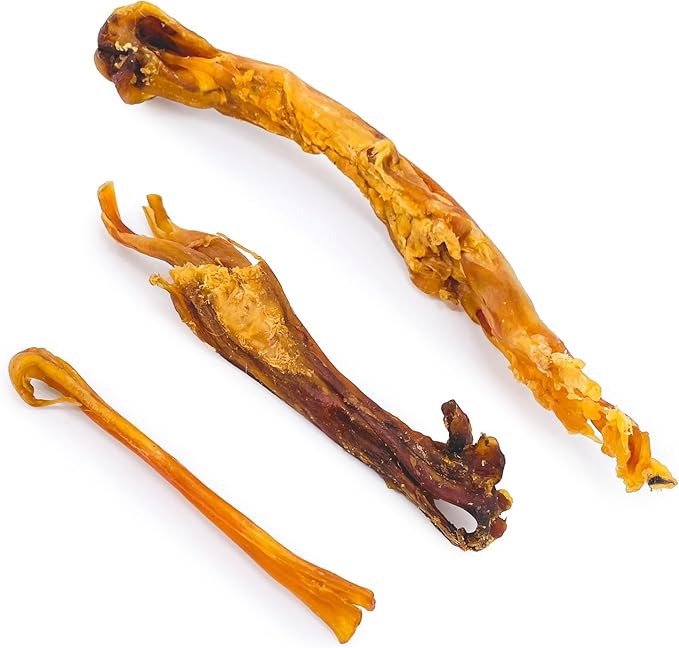 ValueBull Beef Tendons for Dogs, Varied Shapes, 1 Pound - Natural Collagen, Grass-Fed, Single Ingredient, All Natural Dog Chews