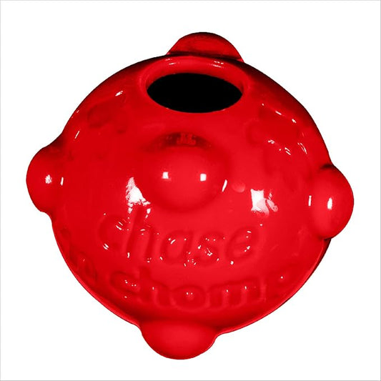Chase 'n Chomp Dog Amazing Squeaker Ball Toy for Pets, Molecule, 2.5 Inch small Breeds