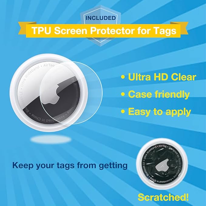 Cat Collar Holder for Airtag, Cat & Small Dog Harness Case for Air Tag