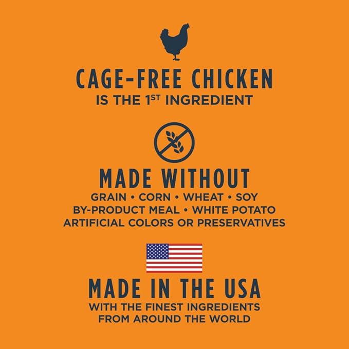 Instinct Raw Boost Gut Health, Natural Dry Dog Food with Freeze Dried Pieces, Grain Free Recipe - Real Chicken, 18 lb. Bag