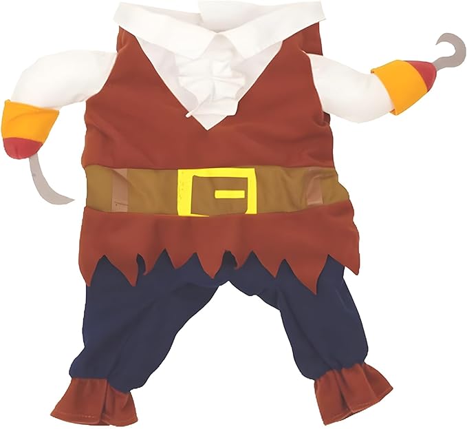 NACOCO Pet Dog Costume Pirates of The Caribbean Style cat Costumes (XS) Brown