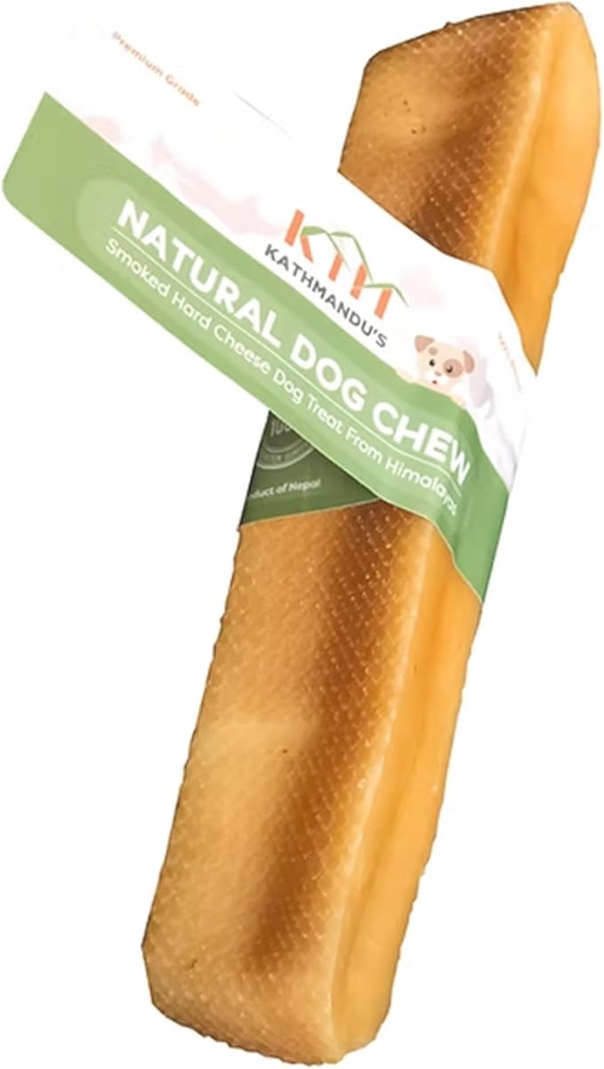 100% Natural Himalayan Yak Cheese for Dogs - XLarge (Pack of 1) - Sourced from Pristine Himalayan Foothill, Rawhide-Free, NO preservatives